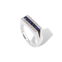 Anello con zaffiro Salvini DMBR0011HIF in oro 18k e diamanti naturali Donna  - DMBR0011HIF